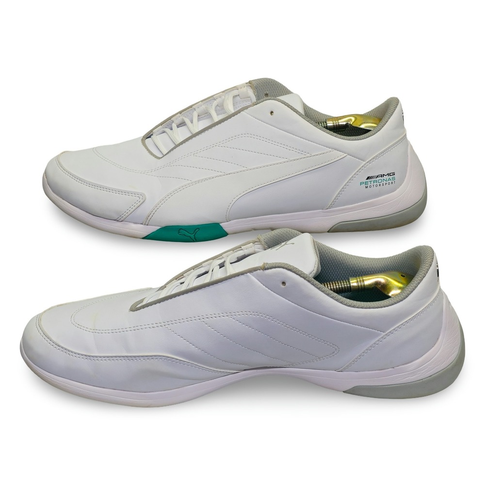 Puma Mercedes AMG Petronas Motorsport Mens 13 White Excellent 306244-06 Racing